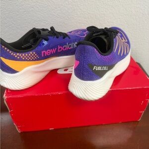 Barely Used New Balance Womes FuelCell Sneakers - Purple and Orange